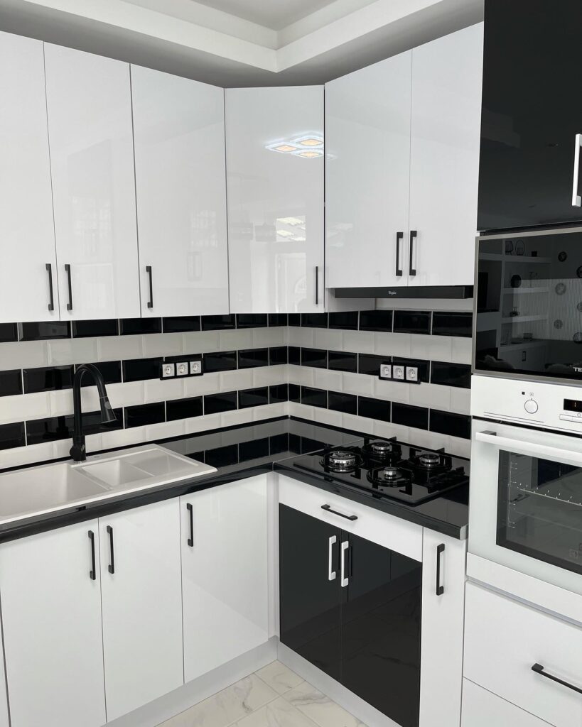 Konyha lakásfelújítás után.